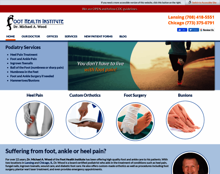 Woodfoothealth.com thumbnail