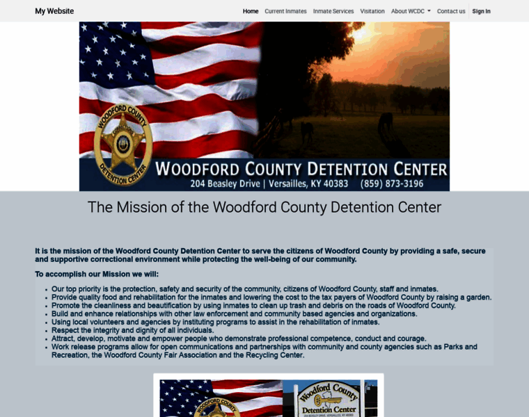 Woodfordcountydetention.com thumbnail