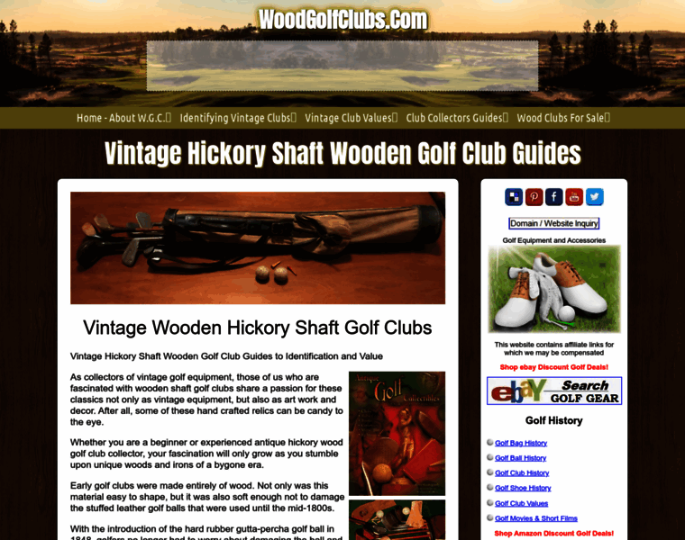 Woodgolfclubs.com thumbnail