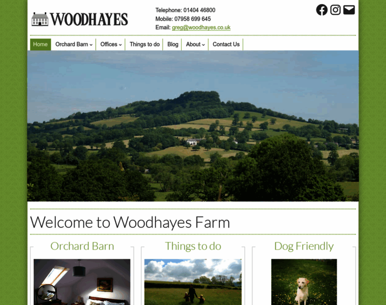 Woodhayes.co.uk thumbnail