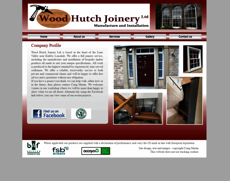 Woodhutchjoinery.co.uk thumbnail