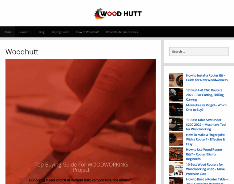 Woodhutt.com thumbnail