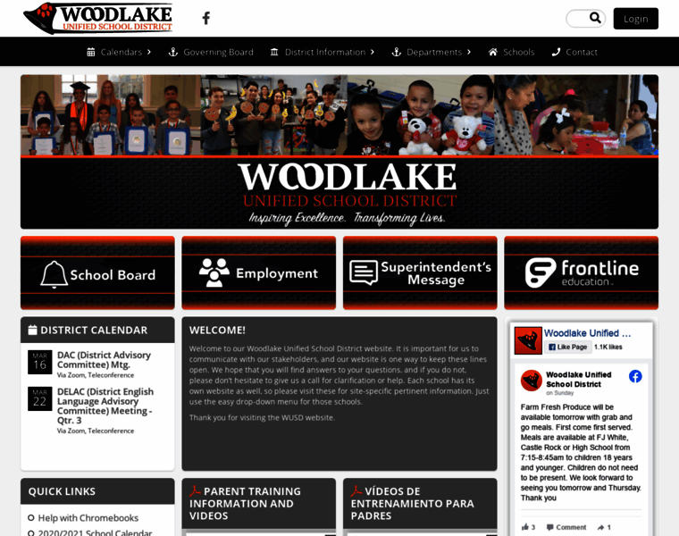 Woodlakepublicschools.org thumbnail