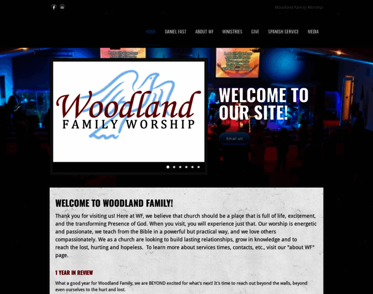 Woodlandfamilyworship.org thumbnail