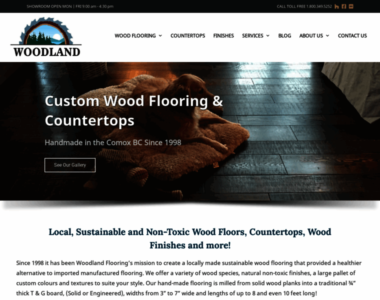 Woodlandflooring.com thumbnail