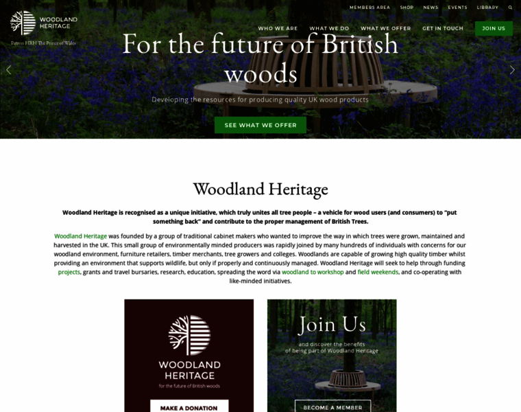 Woodlandheritage.org thumbnail