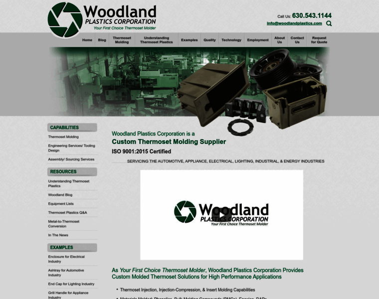 Woodlandplastics.com thumbnail