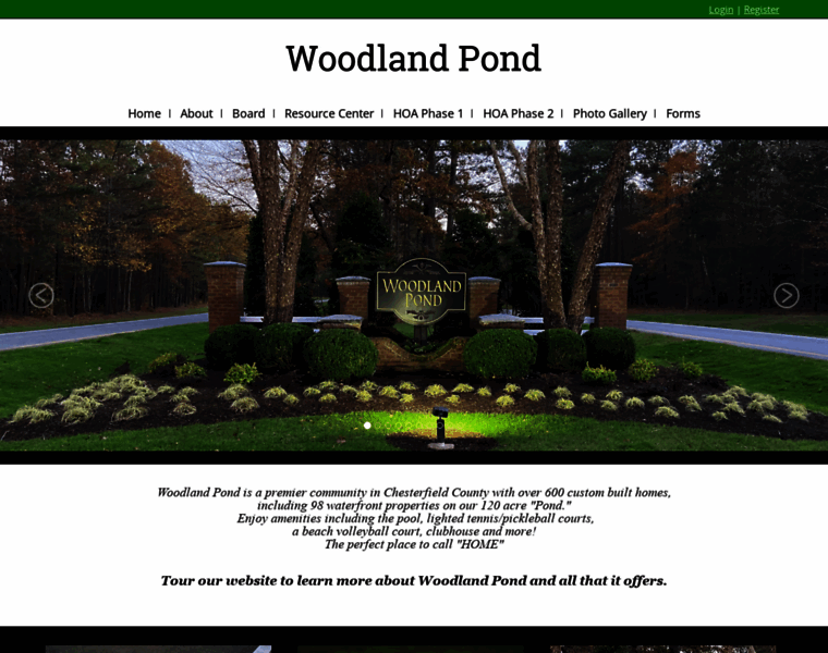 Woodlandpond.org thumbnail