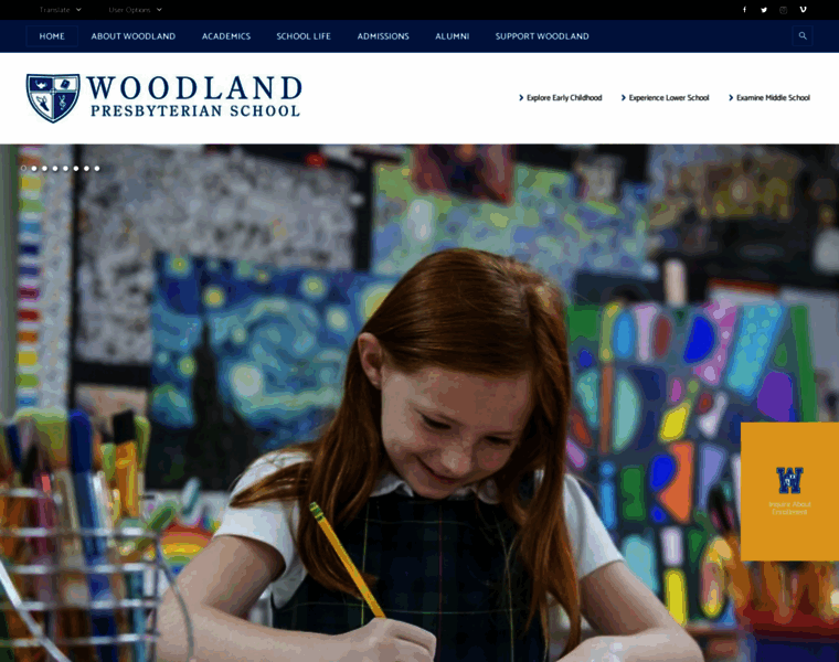 Woodlandschool.org thumbnail