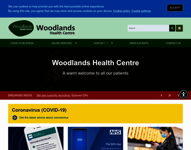 Woodlandshealth.co.uk thumbnail