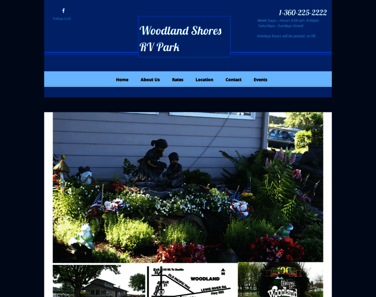 Woodlandshoresrv.com thumbnail