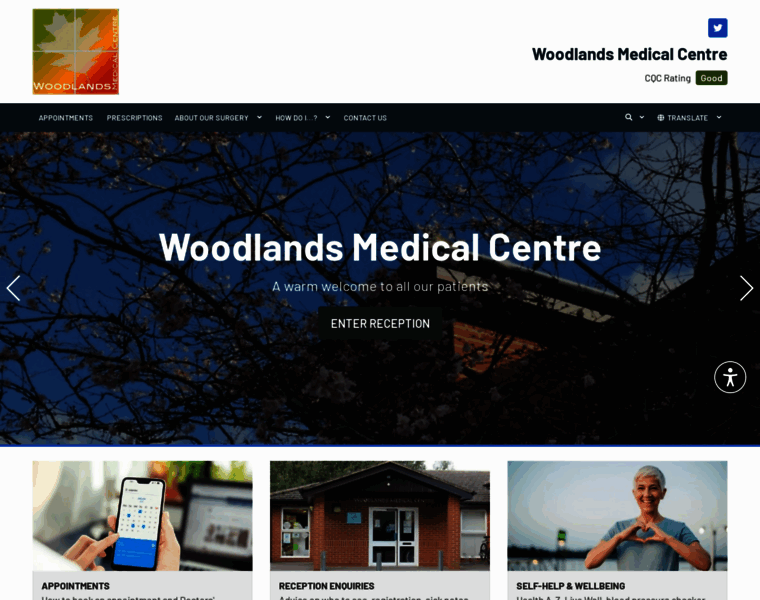 Woodlandsmedicalcentre.com thumbnail