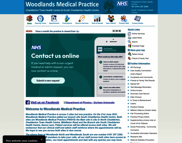 Woodlandsmedicalpractice.com thumbnail