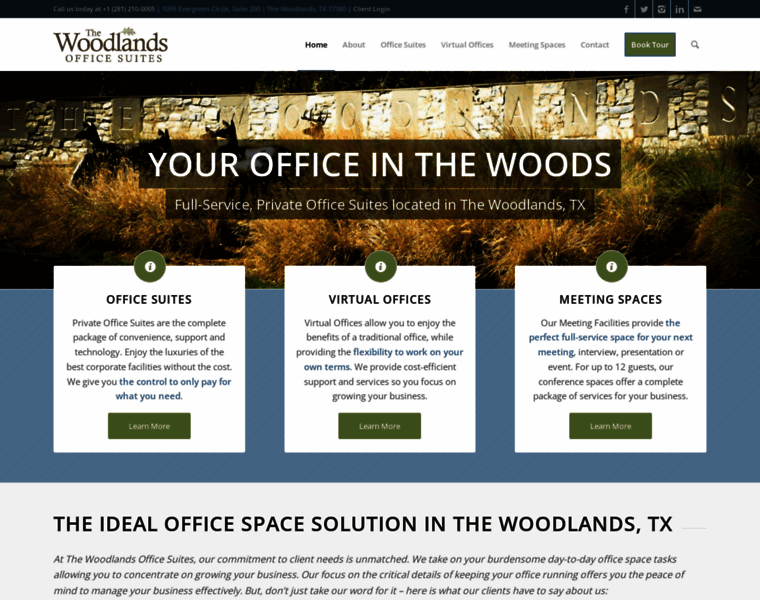 Woodlandsoffices.com thumbnail
