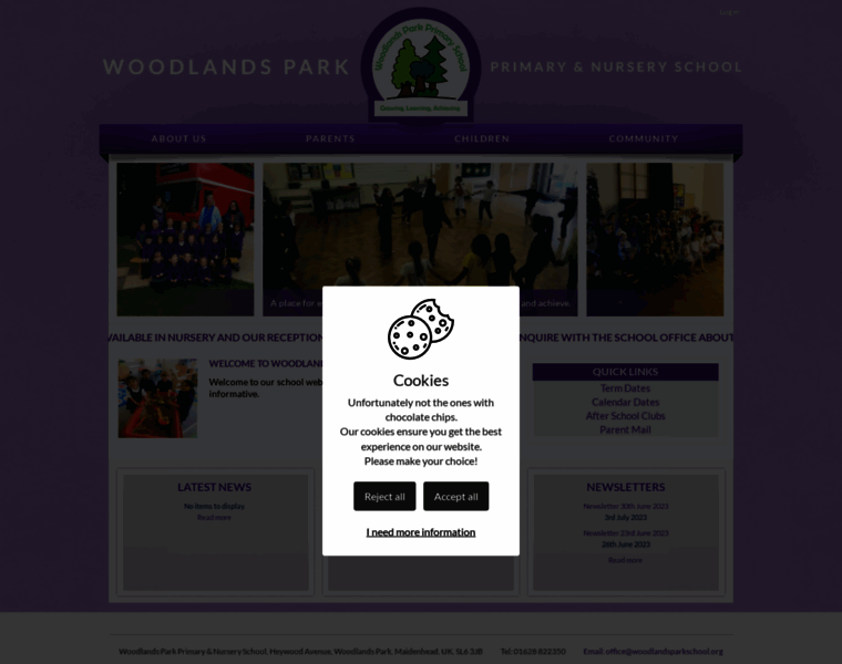 Woodlandsparkschool.co.uk thumbnail