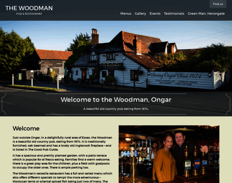 Woodmanongar.co.uk thumbnail