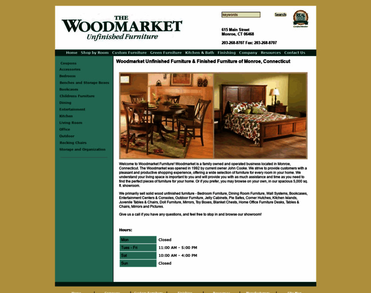 Woodmarketunfinishedfurniture.com thumbnail