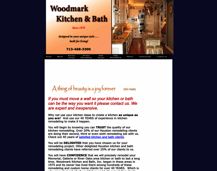 Woodmarkkitchens.com thumbnail