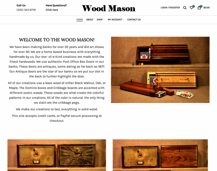 Woodmason.com thumbnail