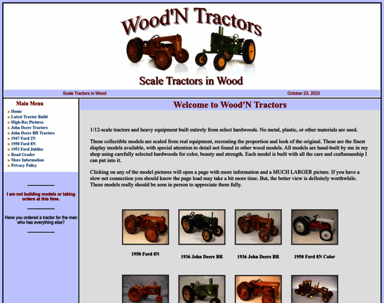 Woodntractors.com thumbnail