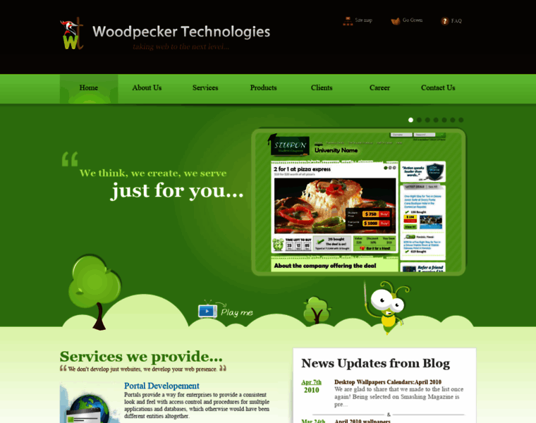 Woodpeckertechnologies.com thumbnail