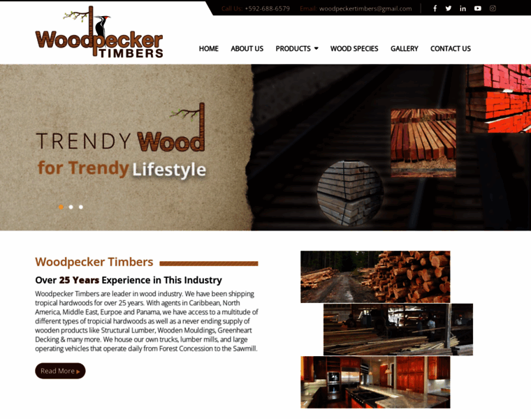 Woodpeckertimbers.com thumbnail
