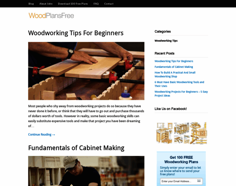 Woodplansfree.com thumbnail