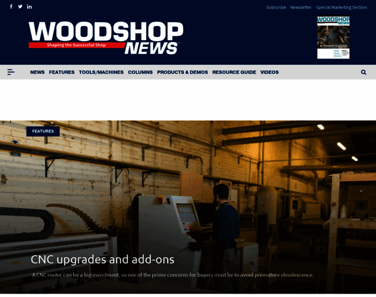 Woodshopnews.com thumbnail