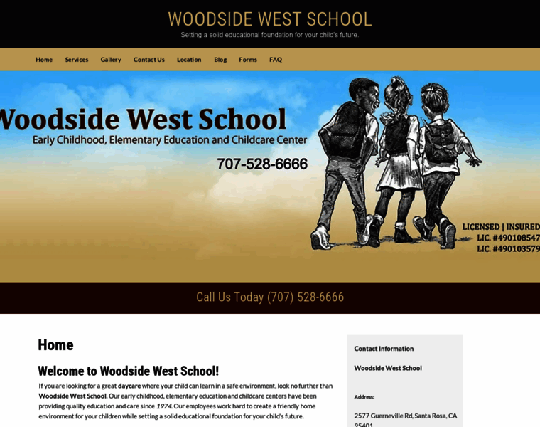 Woodsidewestschool.com thumbnail
