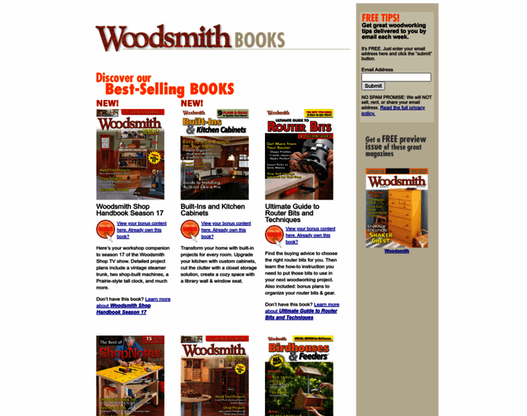 Woodsmithspecials.com thumbnail