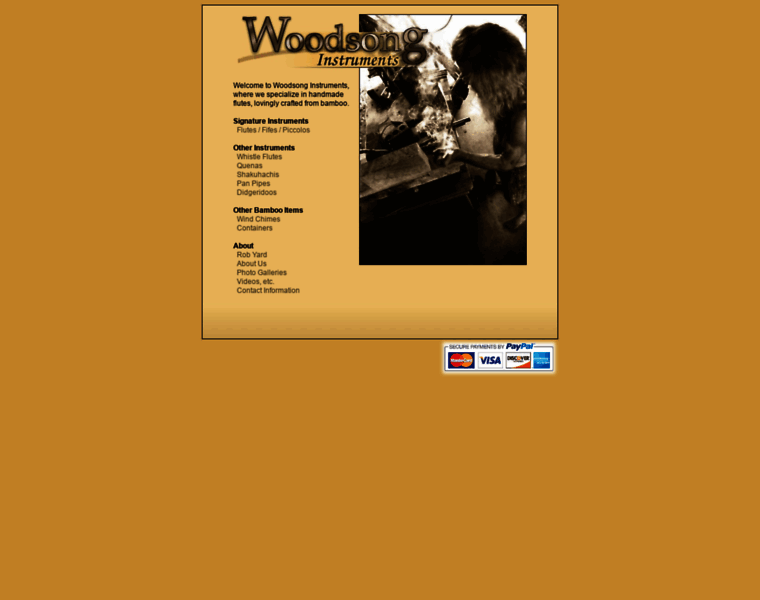 Woodsonginstruments.com thumbnail