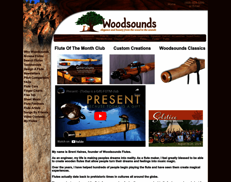Woodsounds.com thumbnail