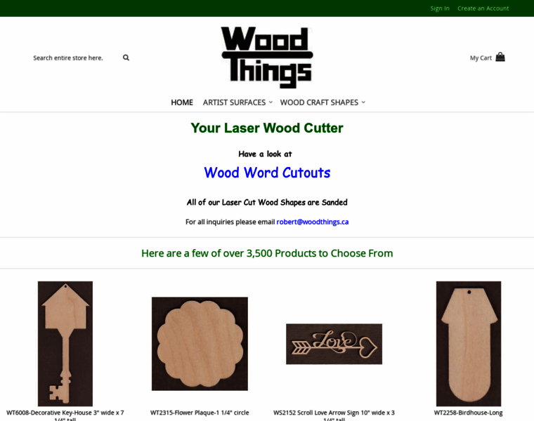 Woodthings.ca thumbnail