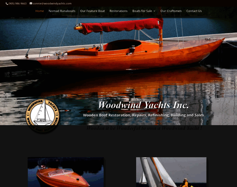Woodwindyachts.com thumbnail