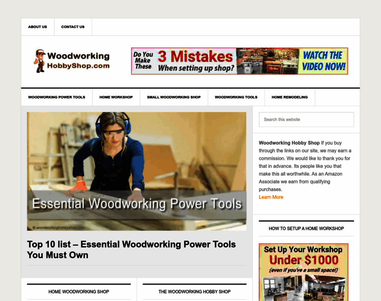 Woodworkinghobbyshop.com thumbnail