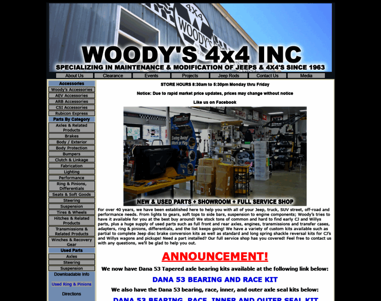Woodys4x4.com thumbnail