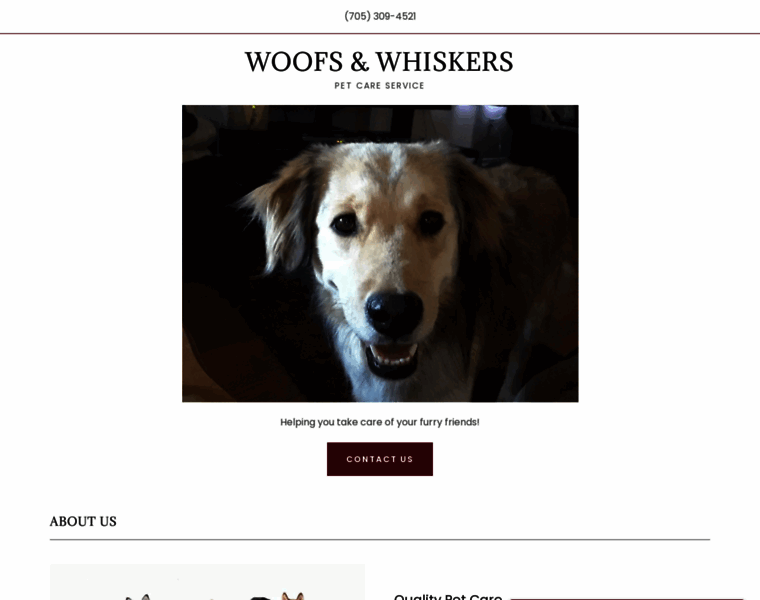 Woofsandwhiskerspetcare.ca thumbnail