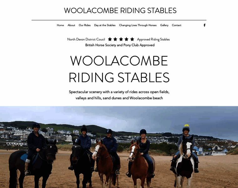 Woolacombe-ridingstables.co.uk thumbnail
