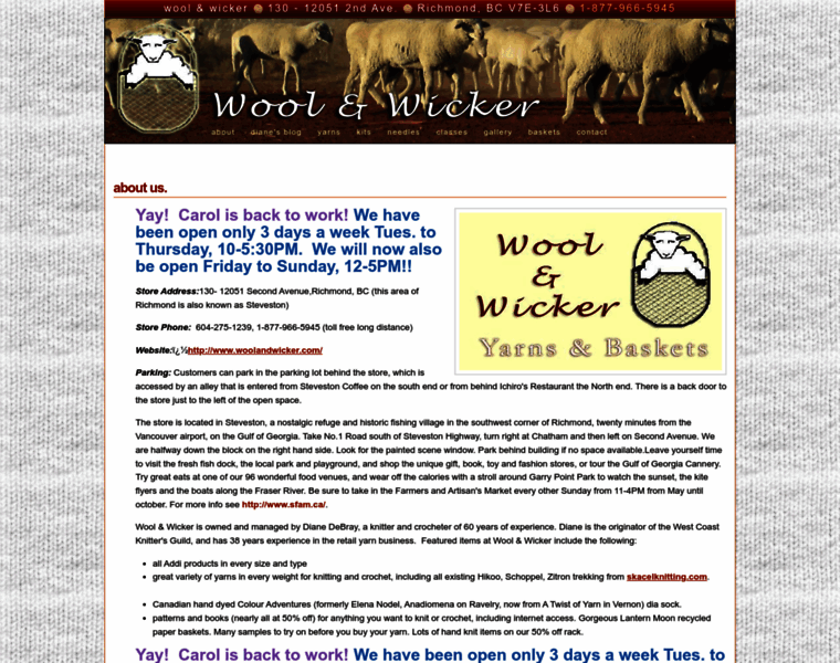 Woolandwicker.com thumbnail
