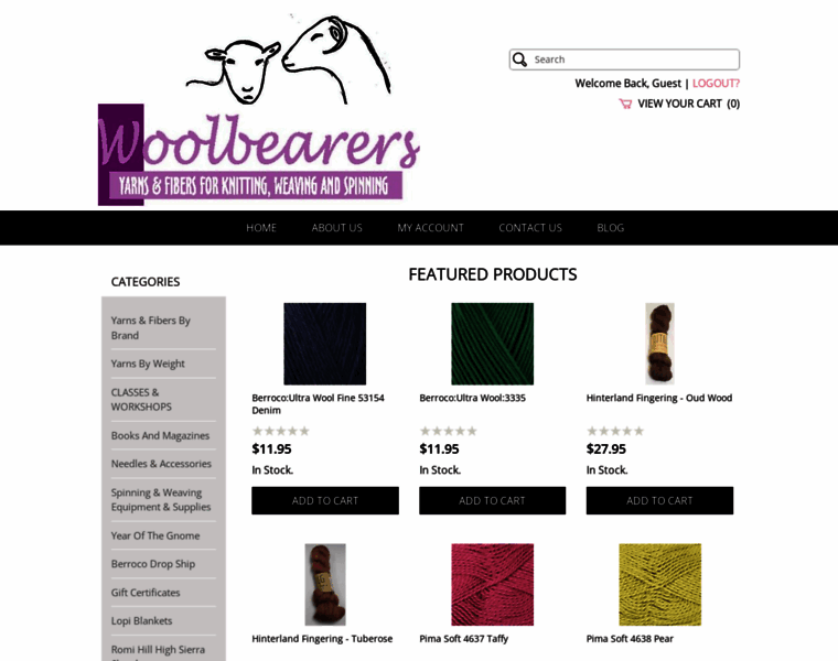 Woolbearers.com thumbnail