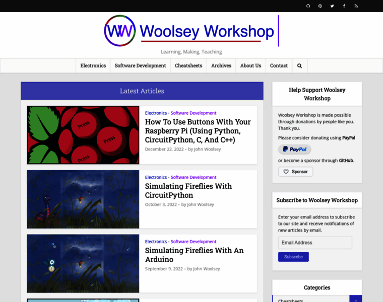 Woolseyworkshop.com thumbnail