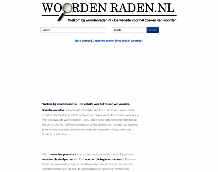 Woordenraden.nl thumbnail