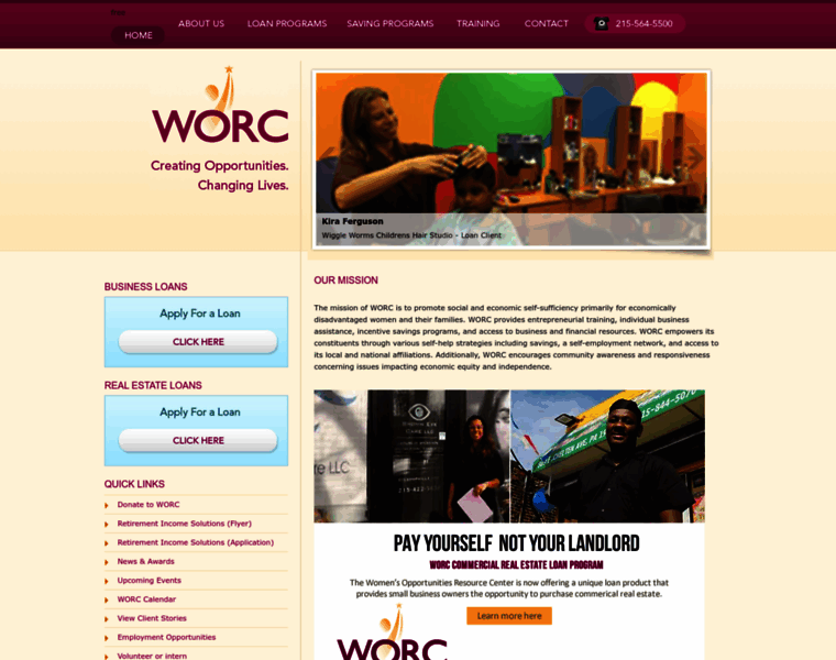 Worc-pa.com thumbnail