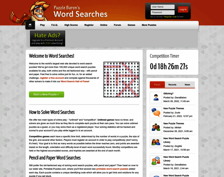 Word-searches.org thumbnail