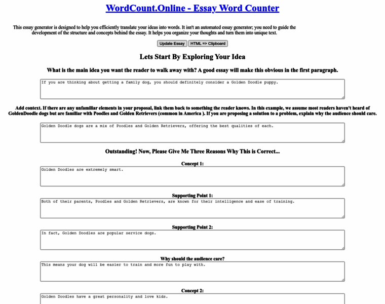 Wordcount.online thumbnail