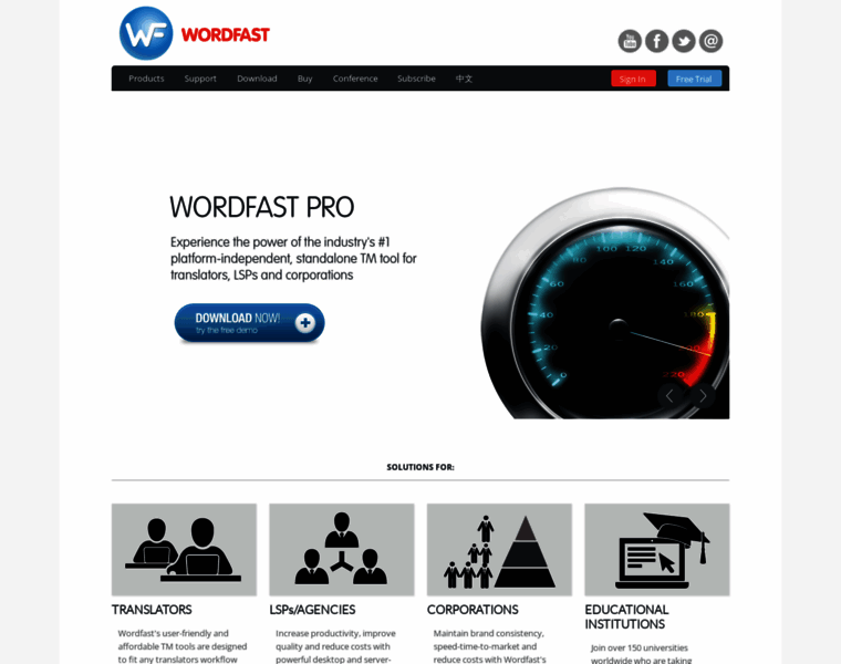 Wordfast.com thumbnail
