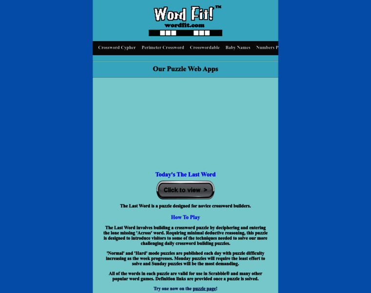 Wordfit.com thumbnail