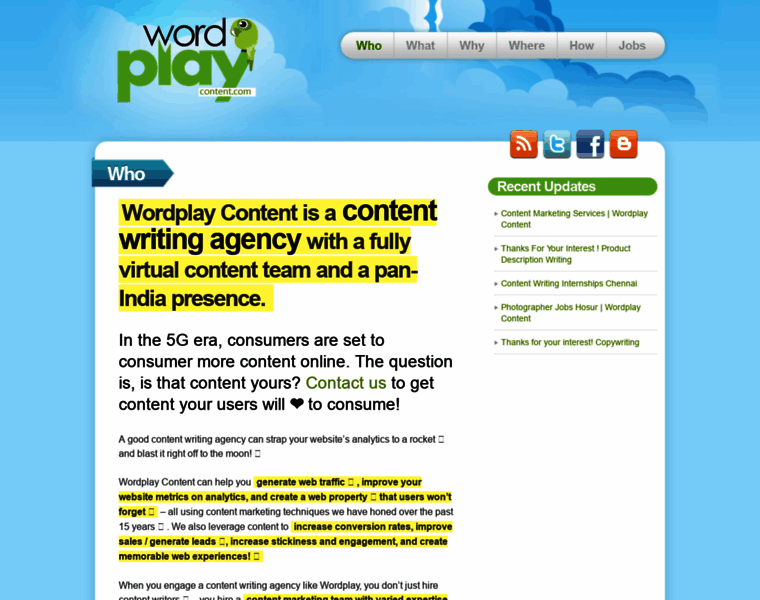 Wordplaycontent.com thumbnail
