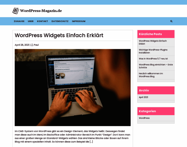 Wordpress-magazin.de thumbnail