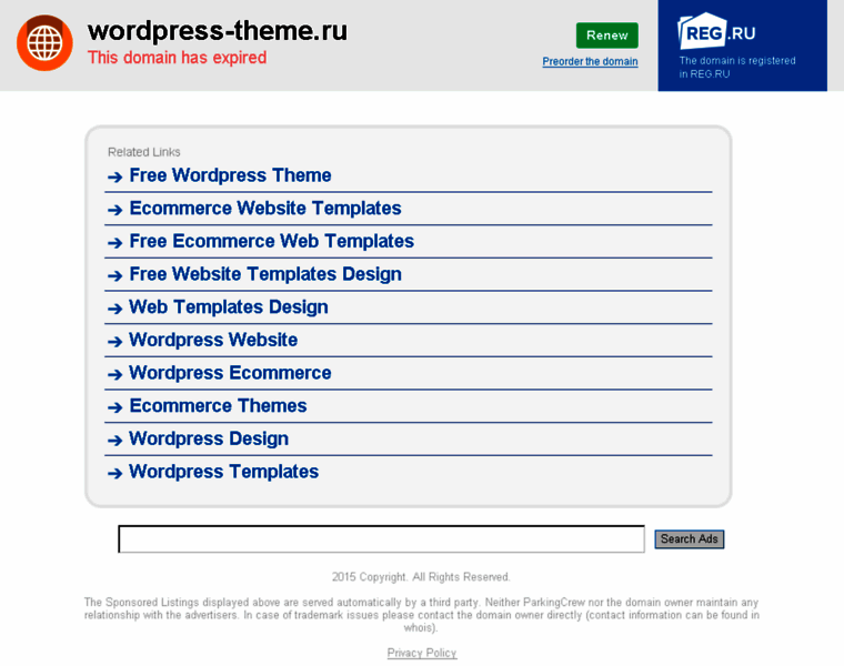 Wordpress-theme.ru thumbnail